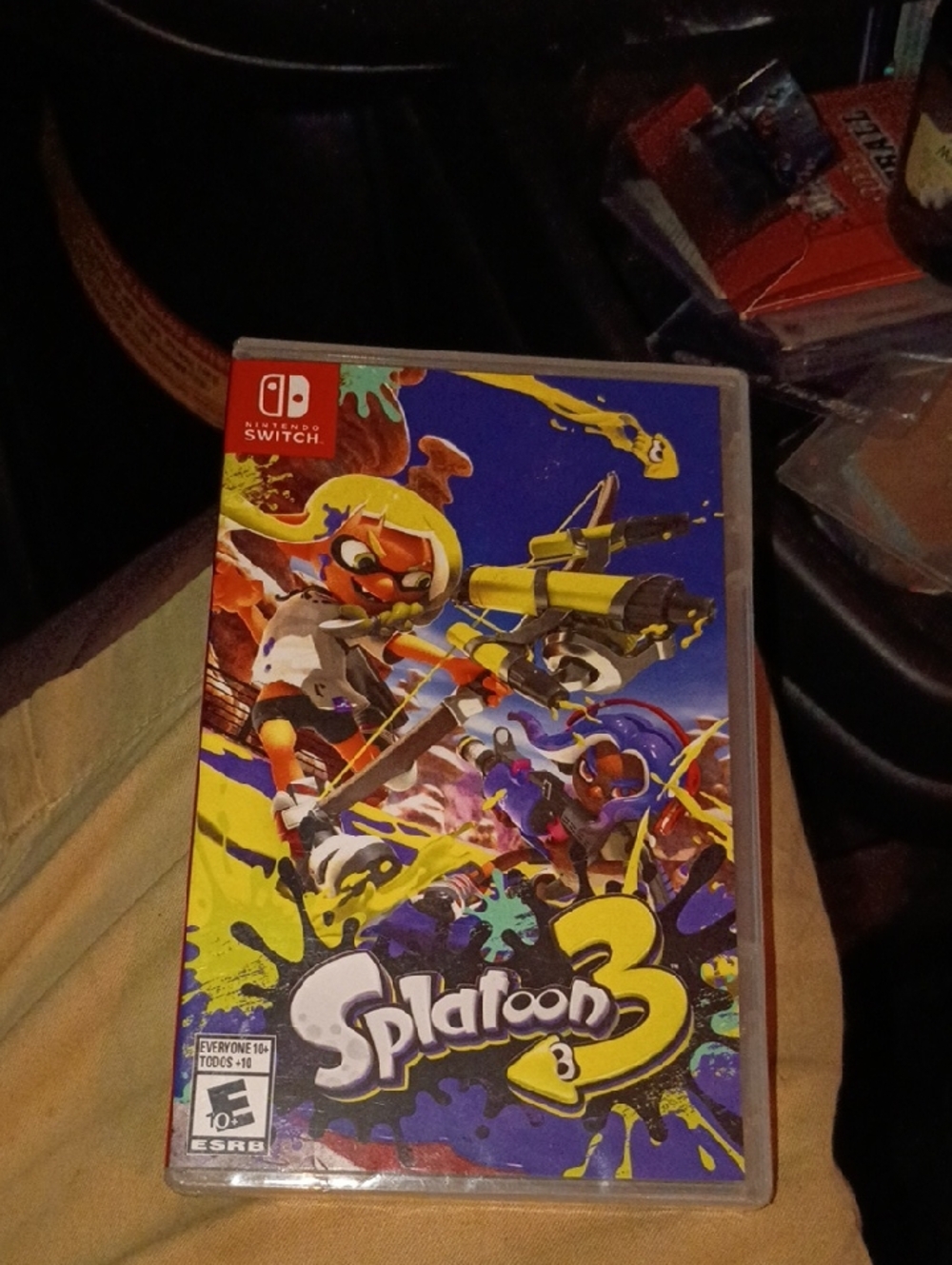 Nintendo Splatoon 3 (Blue, Yellow) - Colorful Action Shooter